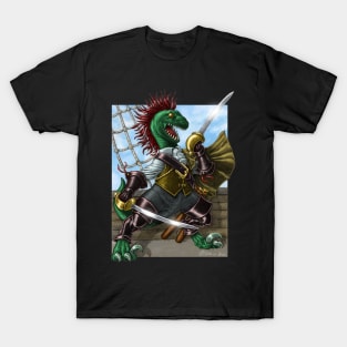 Velociraptor Swashbuckler T-Shirt